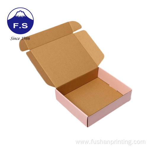 Pink Folding Customized Packaging Fancy Wig Packaging Box